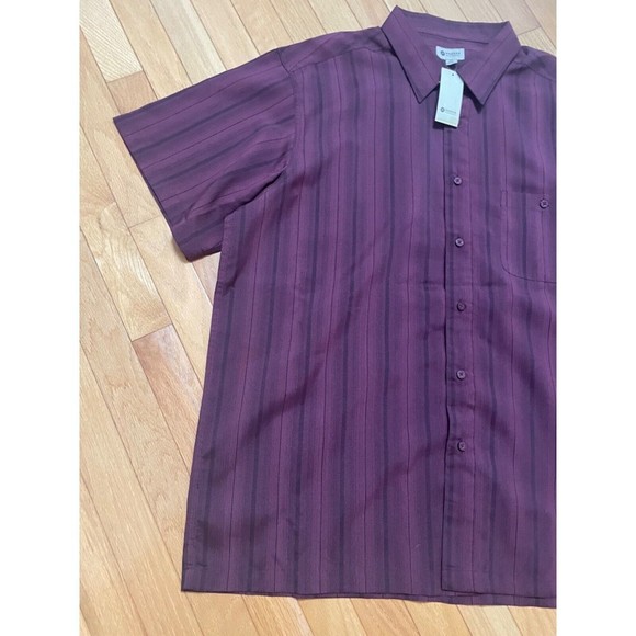 Haggar Button Down-Brand New-Msrp $50-Mens XXL-Front Pocket🔥 - Picture 5 of 6